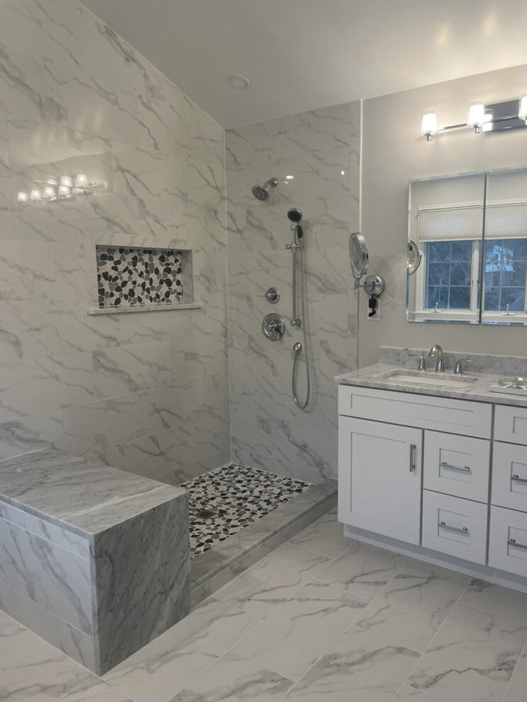 Bathroom remodeling project — Vicente Pro Remodeling