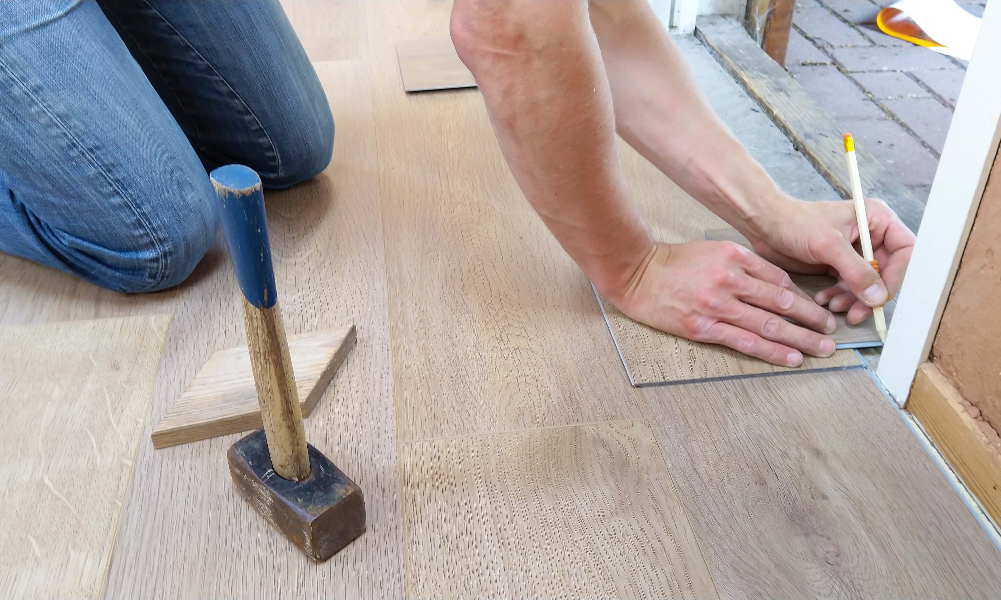Flooring installation by Vicente Pro Remodeling
