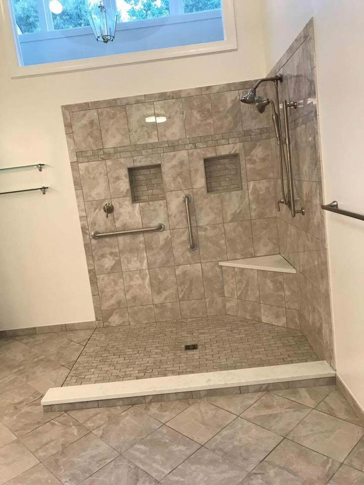 Custom tile work project